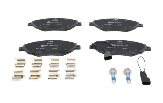 Brake Pad Set, disc brake 13.0460-3833.2 ATE, Image 3