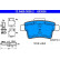 Brake Pad Set, disc brake 13.0460-3836.2 ATE, Thumbnail 2