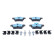 Brake Pad Set, disc brake 13.0460-3836.2 ATE, Thumbnail 3