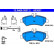 Brake Pad Set, disc brake 13.0460-3837.2 ATE, Thumbnail 2