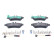 Brake Pad Set, disc brake 13.0460-3837.2 ATE, Thumbnail 3