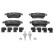 Brake Pad Set, disc brake 13.0460-3848.2 ATE, Thumbnail 2