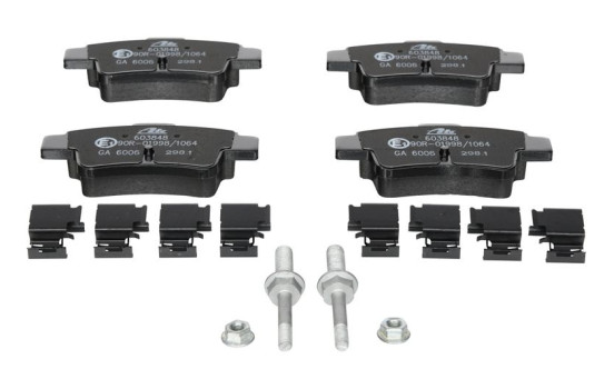 Brake Pad Set, disc brake 13.0460-3848.2 ATE, Image 2