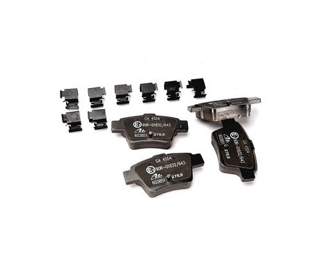 Brake Pad Set, disc brake 13.0460-3851.2 ATE