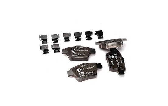Brake Pad Set, disc brake 13.0460-3851.2 ATE