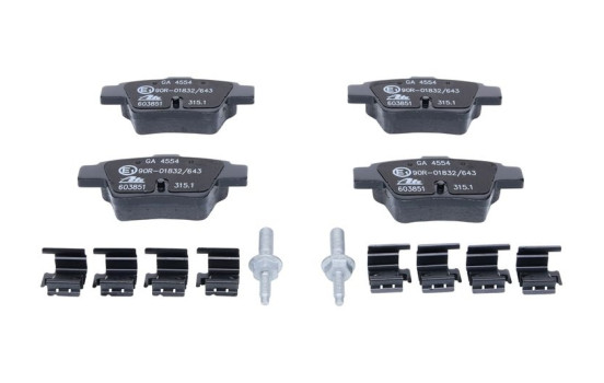 Brake Pad Set, disc brake 13.0460-3851.2 ATE, Image 3