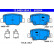 Brake Pad Set, disc brake 13.0460-3854.2 ATE, Thumbnail 2