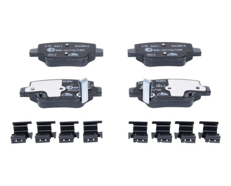 Brake Pad Set, disc brake 13.0460-3854.2 ATE, Image 3