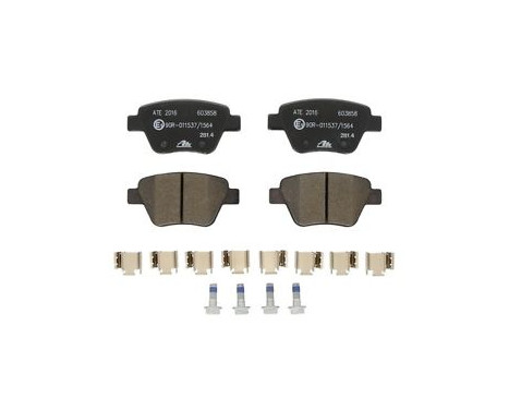 Brake Pad Set, disc brake 13.0460-3858.2 ATE