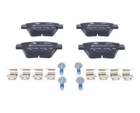 Brake Pad Set, disc brake 13.0460-3858.2 ATE, Image 3