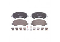Brake Pad Set, disc brake 13.0460-3860.2 ATE