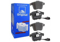 Brake Pad Set, disc brake 13.0460-3862.2 ATE