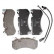 Brake Pad Set, disc brake 13.0460-3864.2 ATE