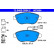 Brake Pad Set, disc brake 13.0460-3864.2 ATE, Thumbnail 2