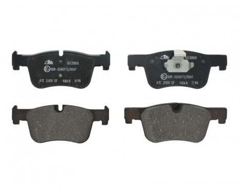 Brake Pad Set, disc brake 13.0460-3866.2 ATE