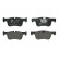 Brake Pad Set, disc brake 13.0460-3866.2 ATE