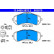 Brake Pad Set, disc brake 13.0460-3870.2 ATE, Thumbnail 2