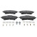 Brake Pad Set, disc brake 13.0460-3870.2 ATE, Thumbnail 3