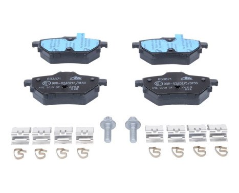 Brake Pad Set, disc brake 13.0460-3871.2 ATE, Image 3