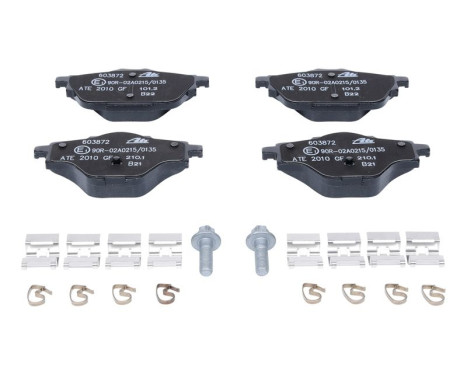 Brake Pad Set, disc brake 13.0460-3872.2 ATE, Image 3