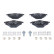 Brake Pad Set, disc brake 13.0460-3872.2 ATE, Thumbnail 3