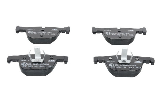 Brake Pad Set, disc brake 13.0460-3873.2 ATE, Image 2