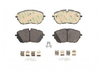 Brake Pad Set, disc brake 13.0460-3876.2 ATE