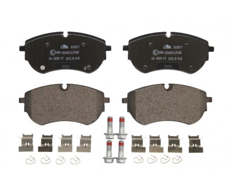 Brake Pad Set, disc brake 13.0460-3877.2 ATE