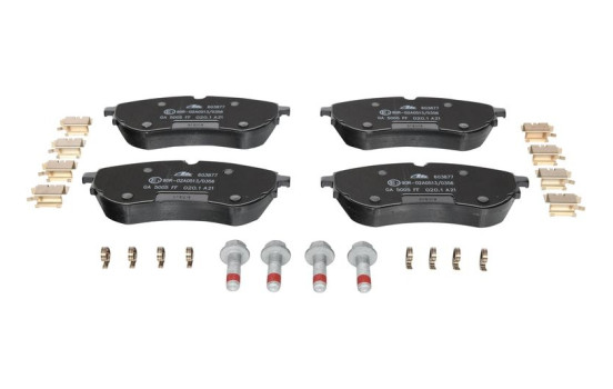 Brake Pad Set, disc brake 13.0460-3877.2 ATE, Image 3
