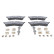 Brake pad set, disc brake 13.0460-3879.2 ATE, Thumbnail 2