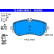 Brake Pad Set, disc brake 13.0460-3880.2 ATE