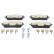 Brake pad set, disc brake 13.0460-3882.2 ATE, Thumbnail 2