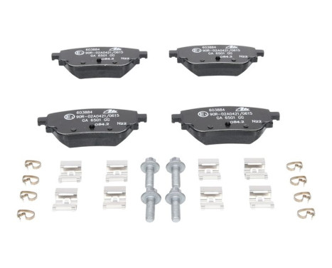 Brake Pad Set, disc brake 13.0460-3884.2 ATE, Image 2