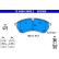 Brake Pad Set, disc brake 13.0460-3886.2 ATE