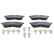 Brake Pad Set, disc brake 13.0460-3886.2 ATE, Thumbnail 2