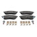 Brake Pad Set, disc brake 13.0460-3887.2 ATE, Thumbnail 2