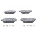 Brake pad set, disc brake 13.0460-3890.2 ATE, Thumbnail 2