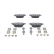 Brake pad set, disc brake 13.0460-3891.2 ATE, Thumbnail 2