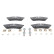 Brake pad set, disc brake 13.0460-3895.2 ATE, Thumbnail 2