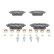 Brake pad set, disc brake 13.0460-3896.2 ATE, Thumbnail 2