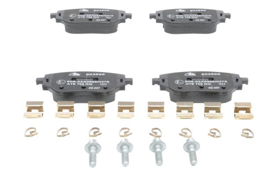 Brake pad set, disc brake 13.0460-3896.2 ATE, Image 2