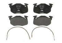 Brake Pad Set, disc brake 13.0460-3911.2 ATE