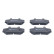 Brake Pad Set, disc brake 13.0460-3914.2 ATE, Thumbnail 2