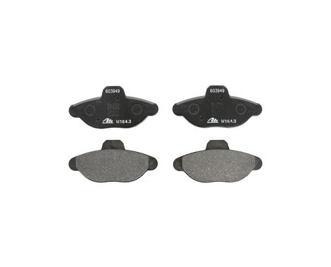 Brake Pad Set, disc brake 13.0460-3949.2 ATE