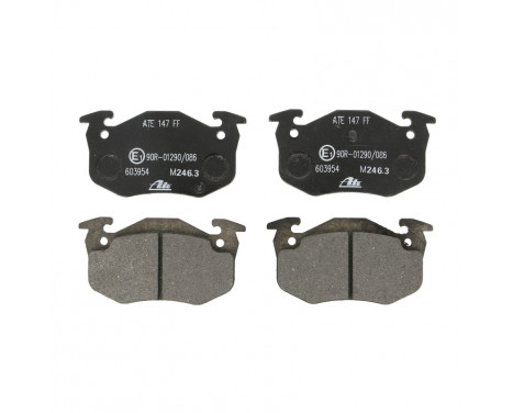 Brake Pad Set, disc brake 13.0460-3954.2 ATE