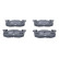 Brake Pad Set, disc brake 13.0460-3954.2 ATE, Thumbnail 3