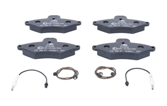 Brake Pad Set, disc brake 13.0460-3956.2 ATE, Image 3