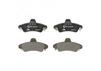 Brake Pad Set, disc brake 13.0460-3963.2 ATE