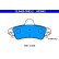 Brake Pad Set, disc brake 13.0460-3963.2 ATE, Thumbnail 2