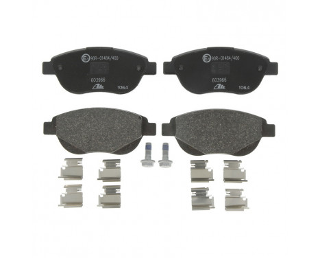 Brake Pad Set, disc brake 13.0460-3966.2 ATE